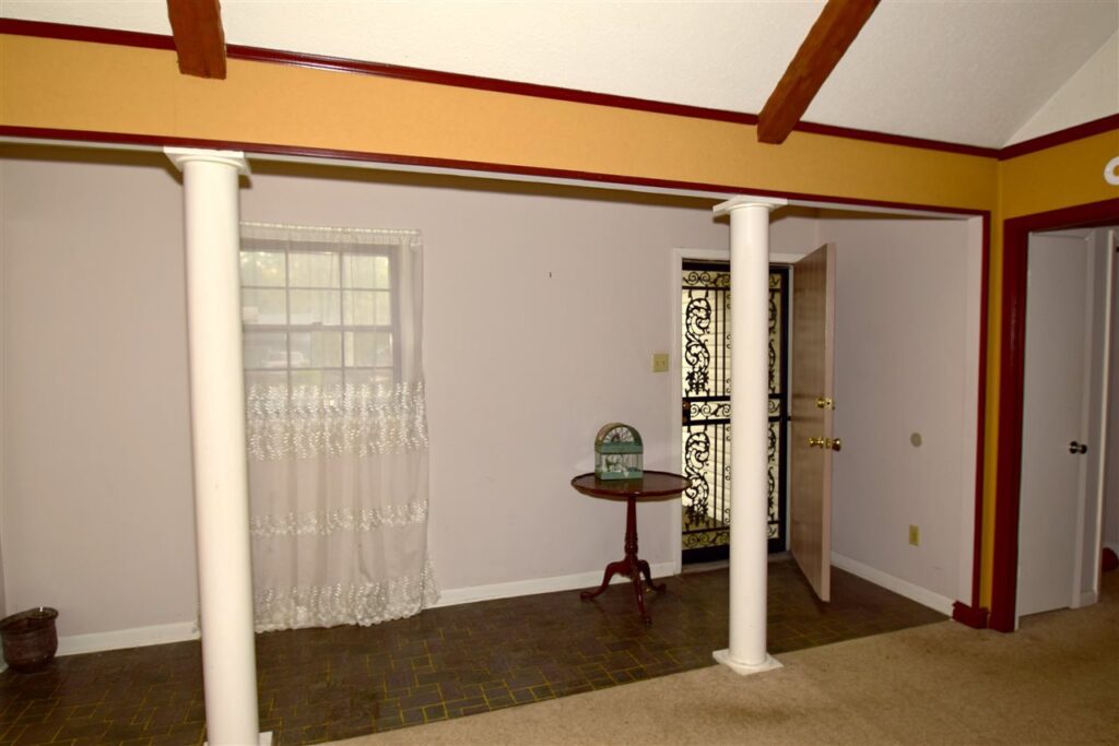 Vaulted Ceilings and Shed