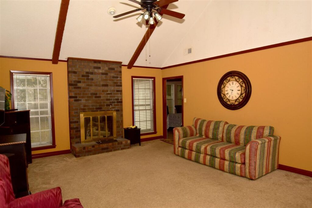 Vaulted Ceilings and Shed